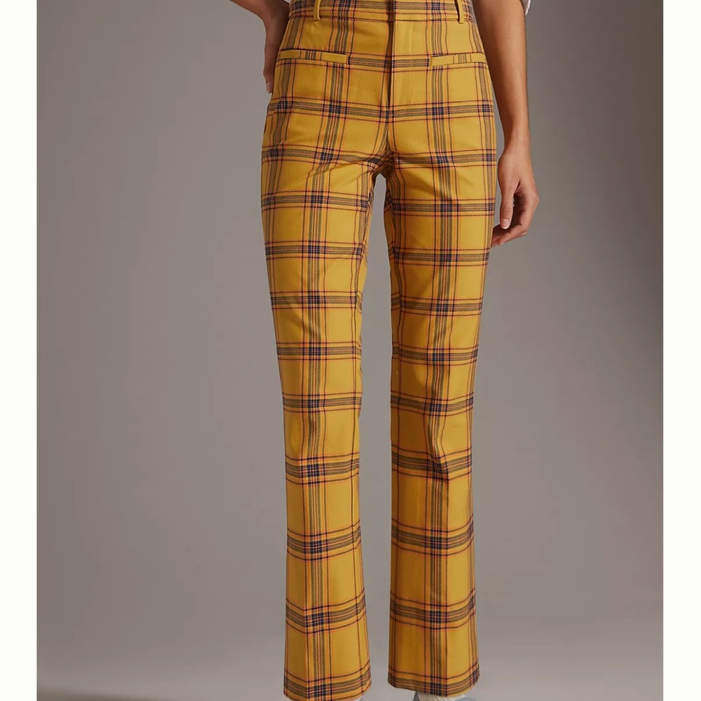 Anthropologie the essential slim kick flare pants